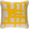 Light Gray, Lemon / Down Feather