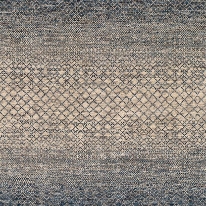 Bethesda BTD-2303 Rug by Surya in charcoal, medium gray, light gray, black, oatmeal. Made from 70% wool, 30% viscose in a unique style.