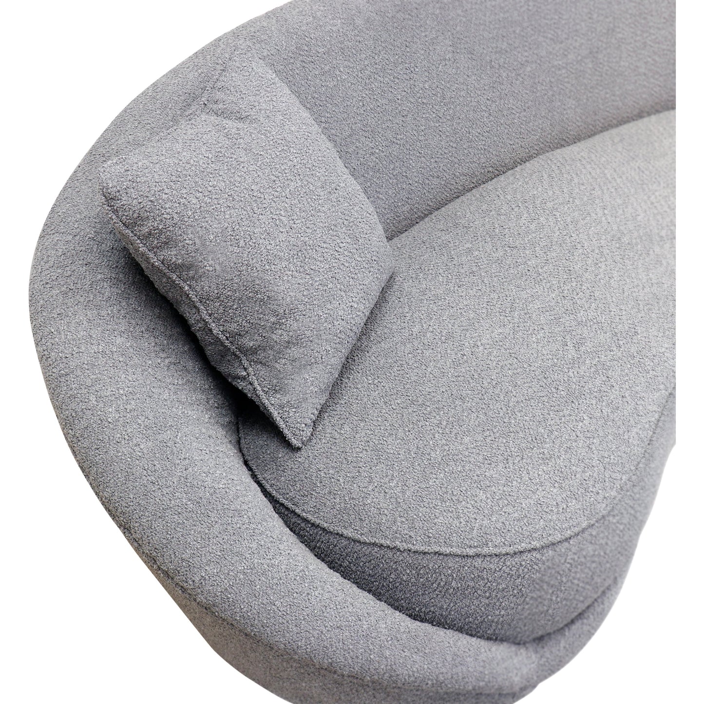 010 SI-1990605 | Closeup | Luna Sofa by Pasargad Home. Made from polyester fabric in a modern style.