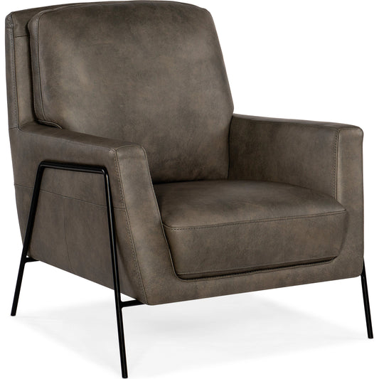 Amette Metal Frame Club Chair by Hooker Furniture. Made from unique in a modern style.