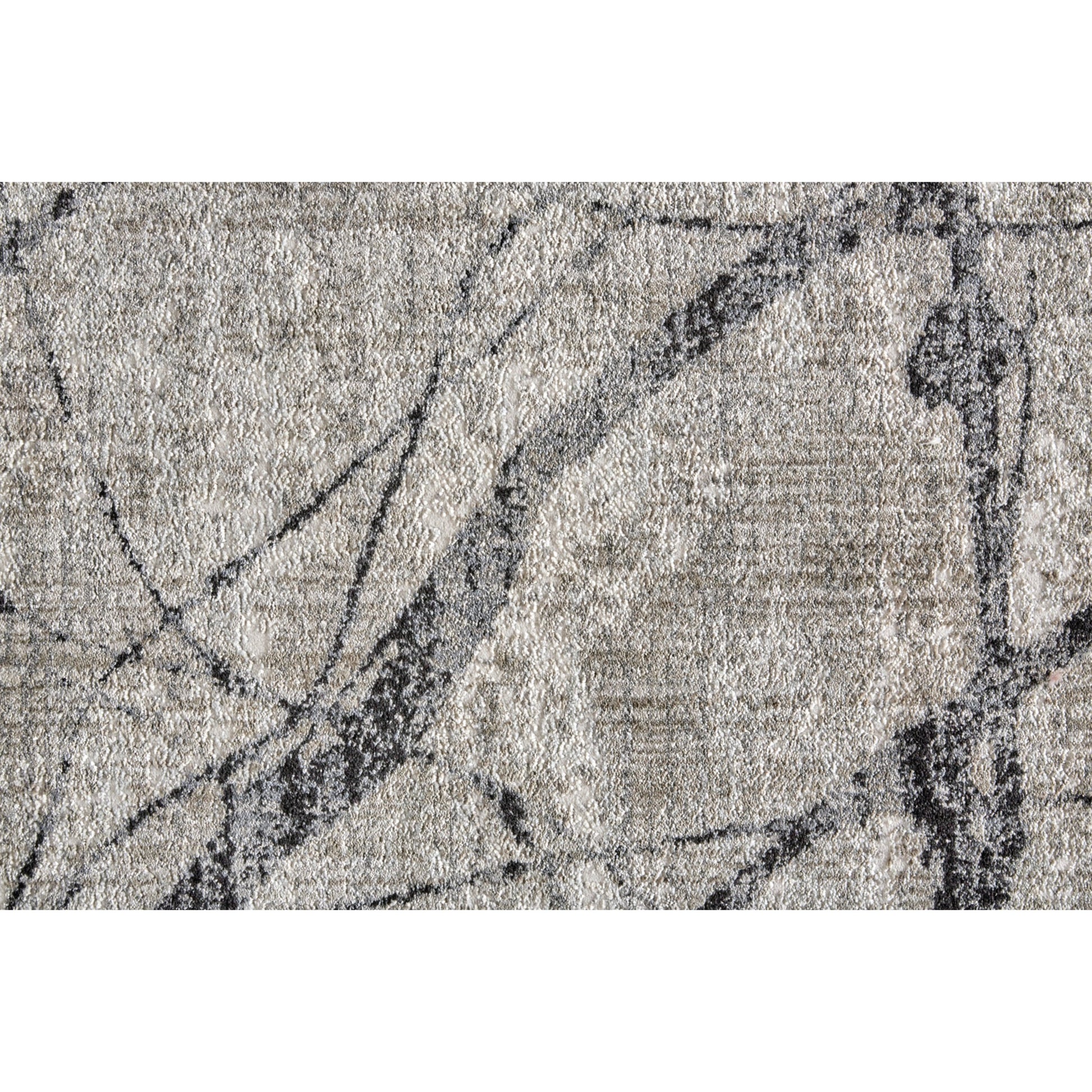 Kano Transitional Rug - 3877F by Feizy in taupe, gray, ivory. Made from polypropylene, polyester in a unique style.