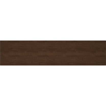 Verge Console Table by A.R.T. Furniture in handcrated walnut. Made from materrials(s): poplar, parawood solids, mirror, metal in a traditional style.