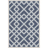 Denim, Light Blue, Light Gray / 2' x 3'