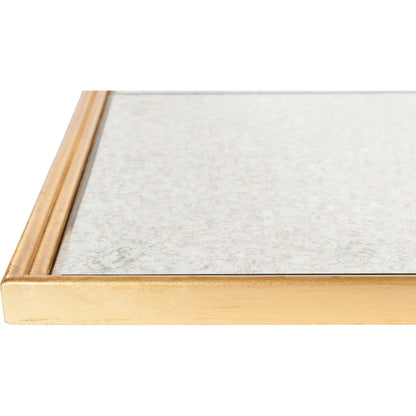Brantley - 22447 by Surya in gold. Made from medium-density fiberboard in a transitional style.