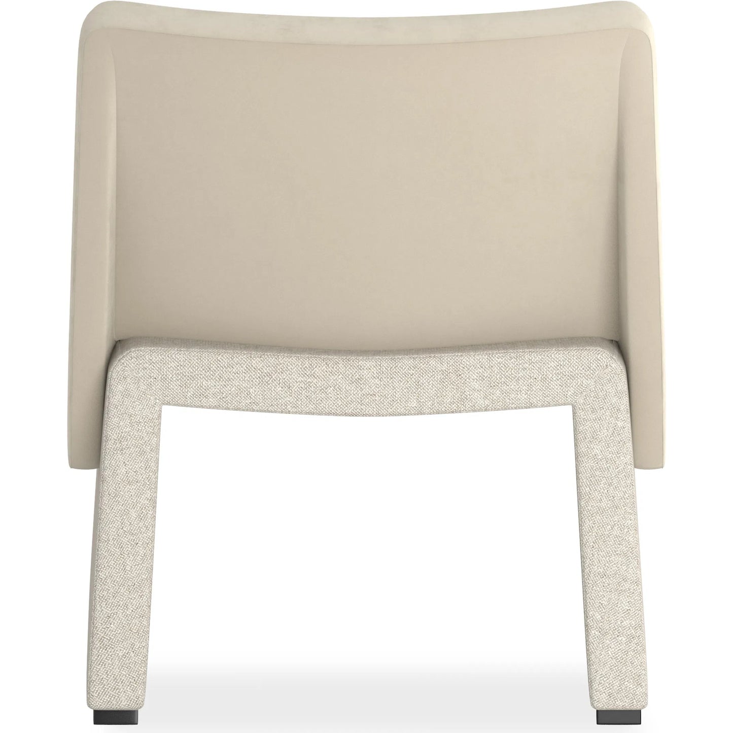 005 SI-2250482 | Additional Silo | Et Voila Chair by Caracole in pumice and dark chocolate. Made from birch in a unique style.