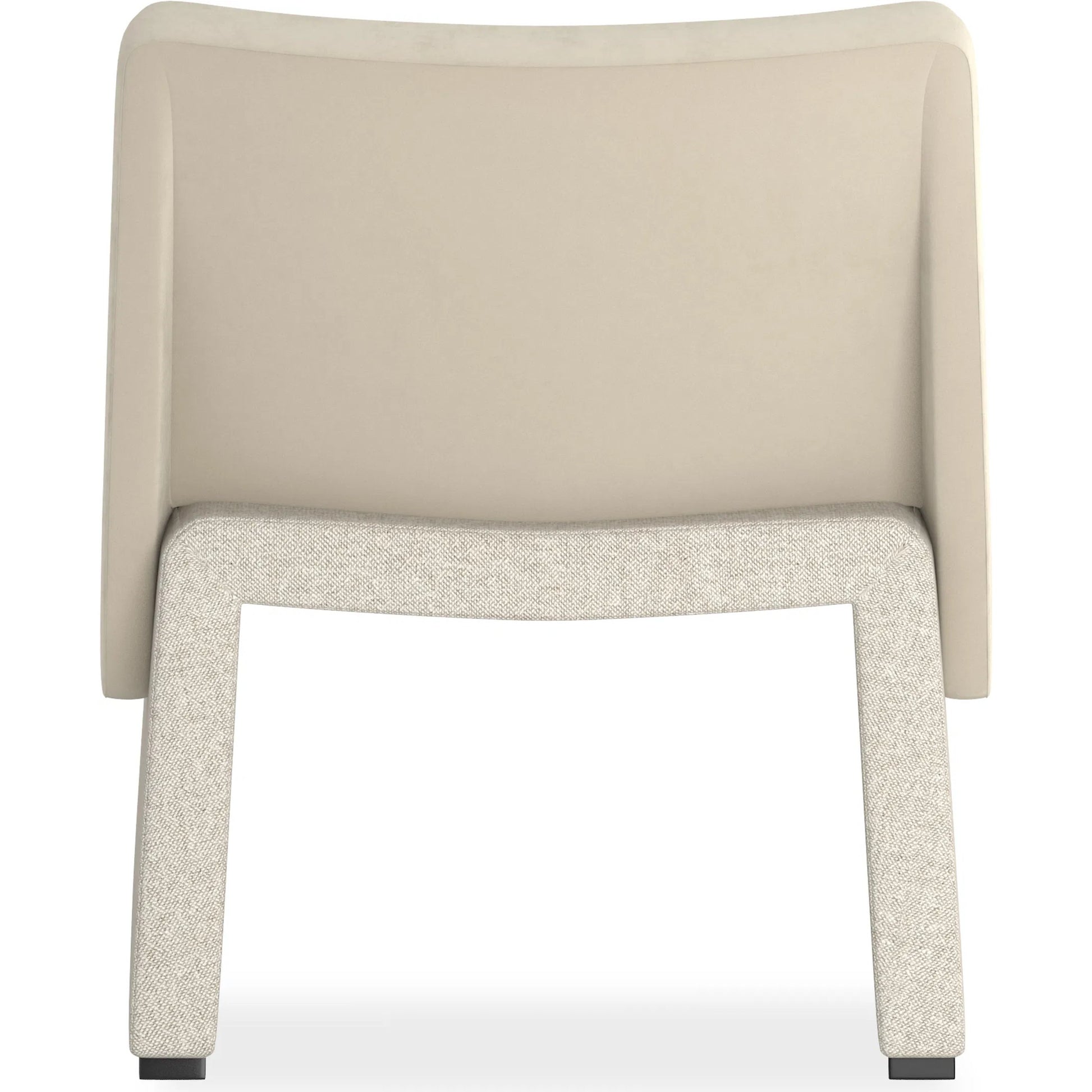 Et Voila Chair by Caracole in pumice and dark chocolate. Made from birch in a unique style.