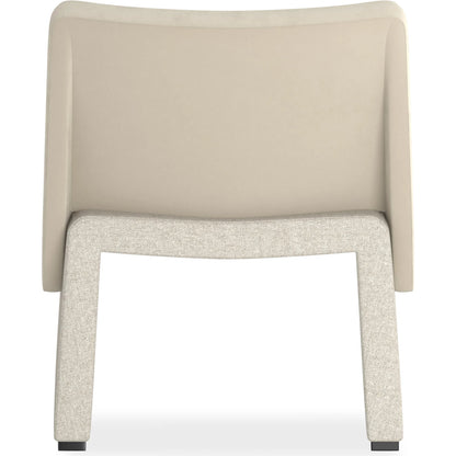Et Voila Chair by Caracole in pumice and dark chocolate. Made from birch in a unique style.