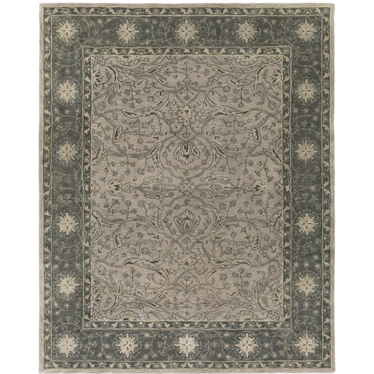 Blumenthal Rug - 15145 by Surya in sage, taupe, beige. Made from 100% wool in a unique style.