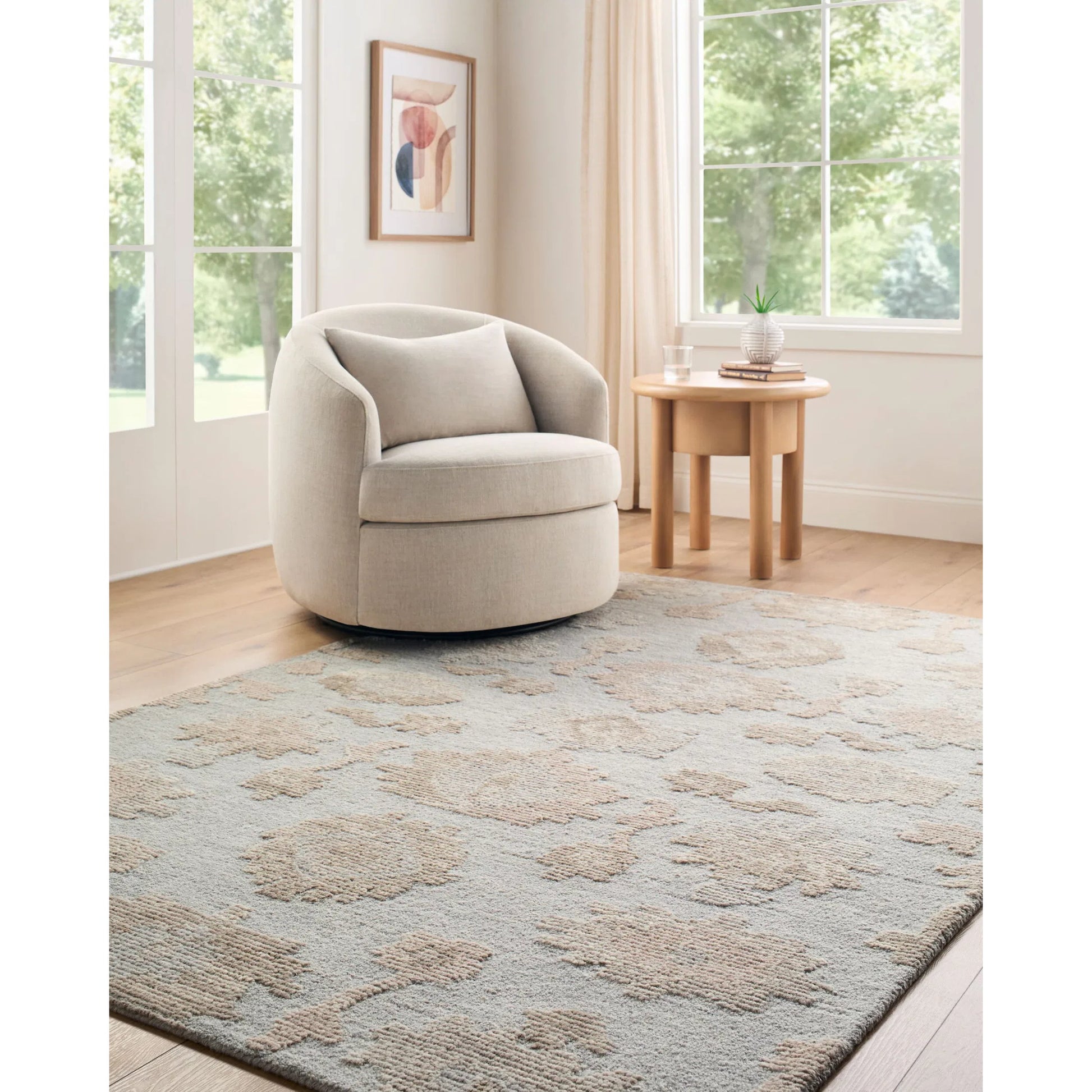 Baku BUK-2301 Rug by Livabliss. Made from wool in a unique style.