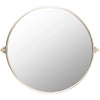 Frame: Metallic - Silver / 31"W x 27"H x 4"L