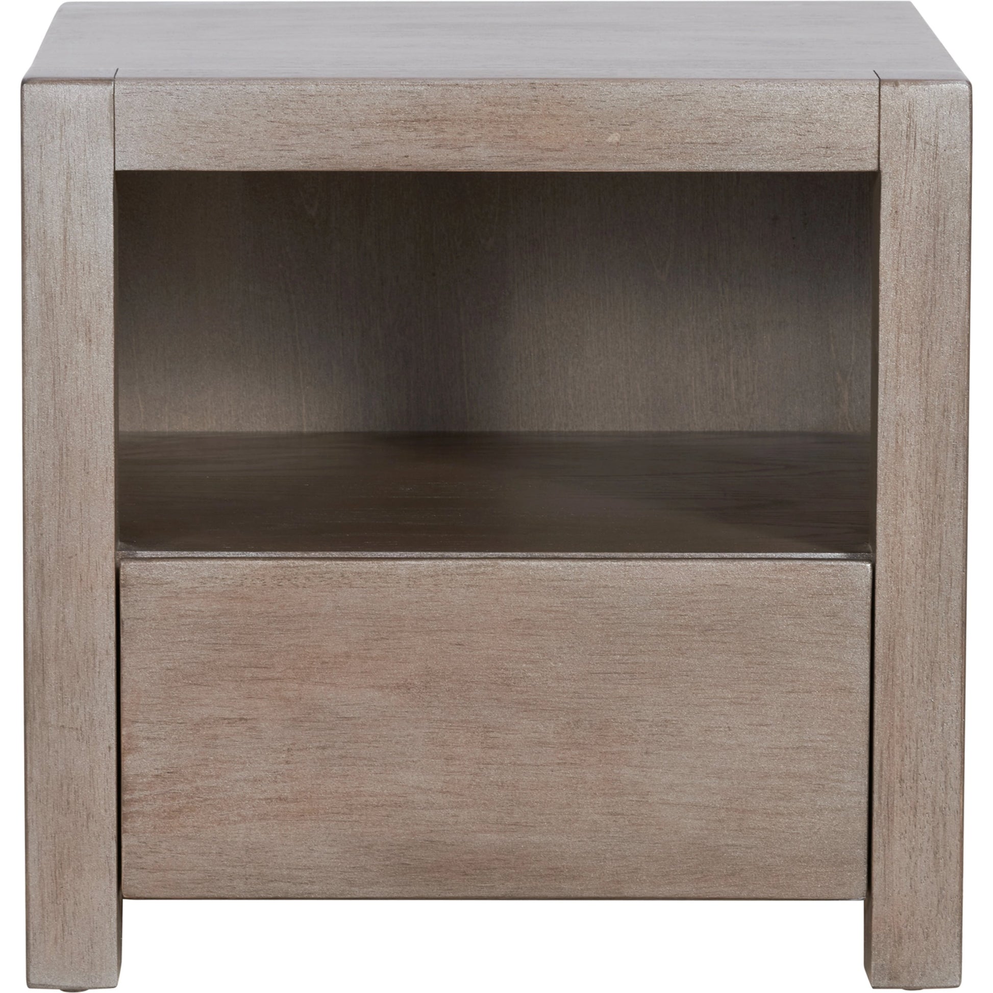 Zest Nightstand by Zest in light oak. Made from mdf, partical board in a modern style.