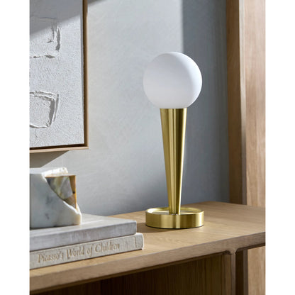 Bruna Accent Table Lamp - 538428 by Livabliss. Made from iron, glass in a modern style.