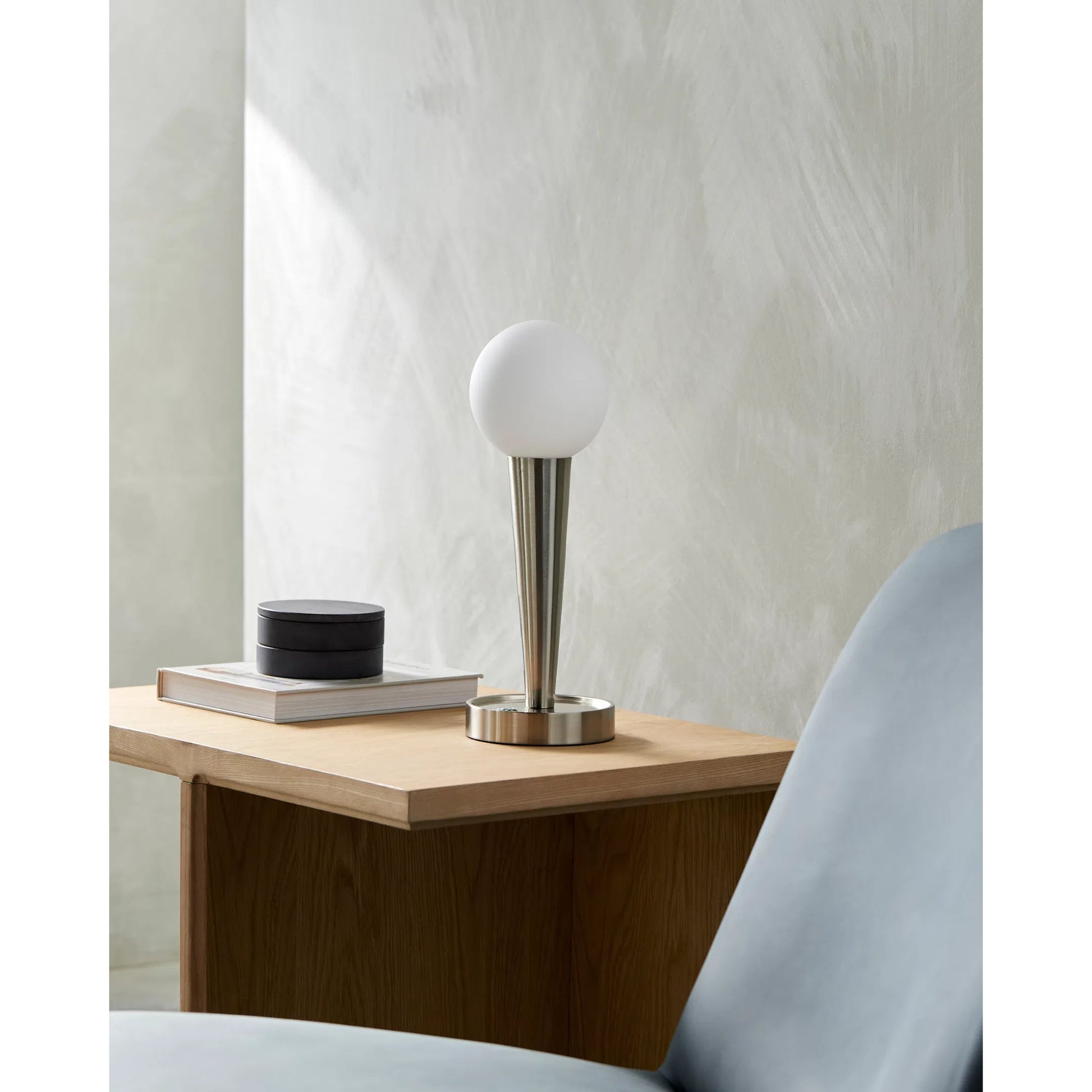 Bruna Accent Table Lamp - 538428 by Livabliss. Made from iron, glass in a modern style.