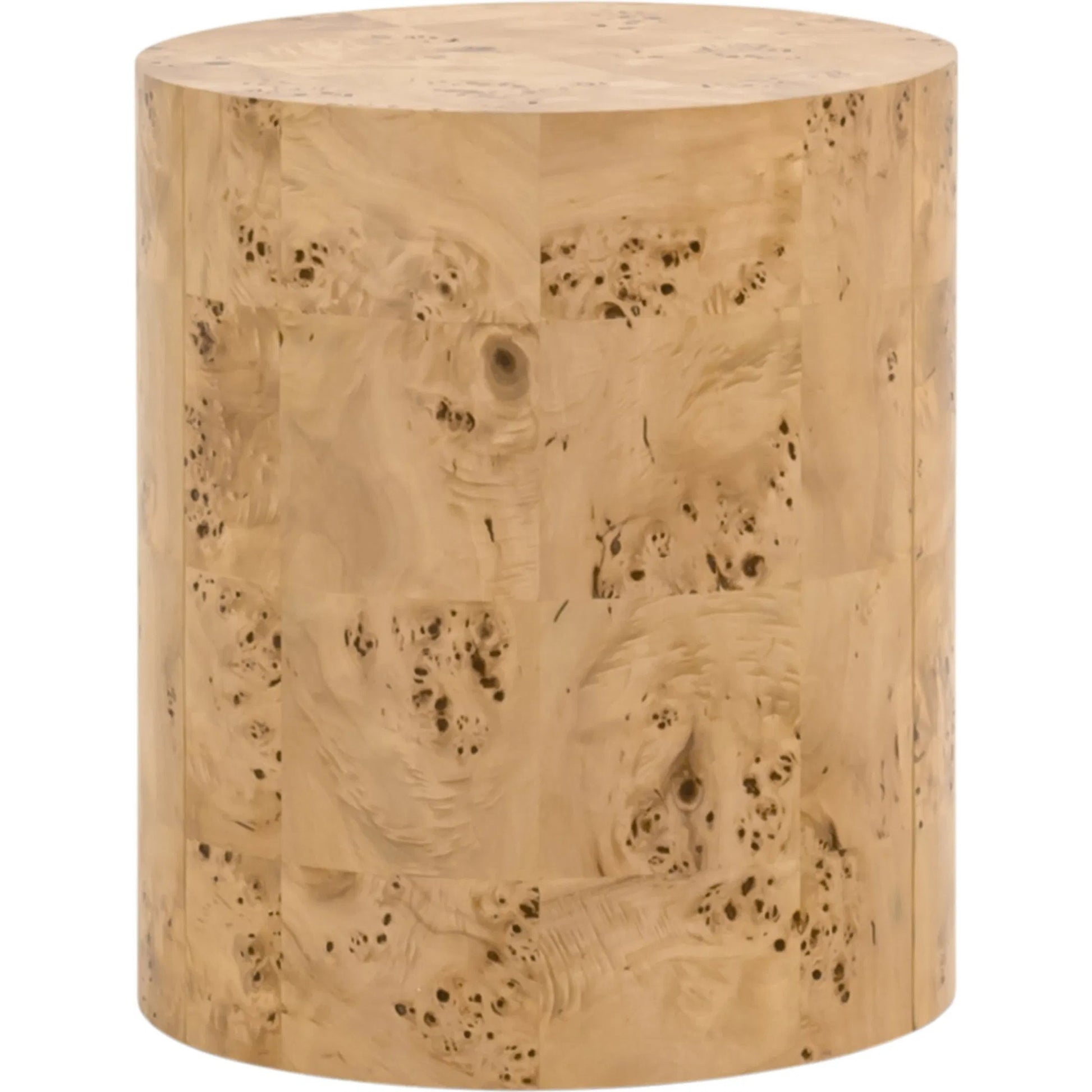 Burl Accent Table by Essentials For Living in natural burl. Made from mdf, poplar burl veneer in a transitional style.