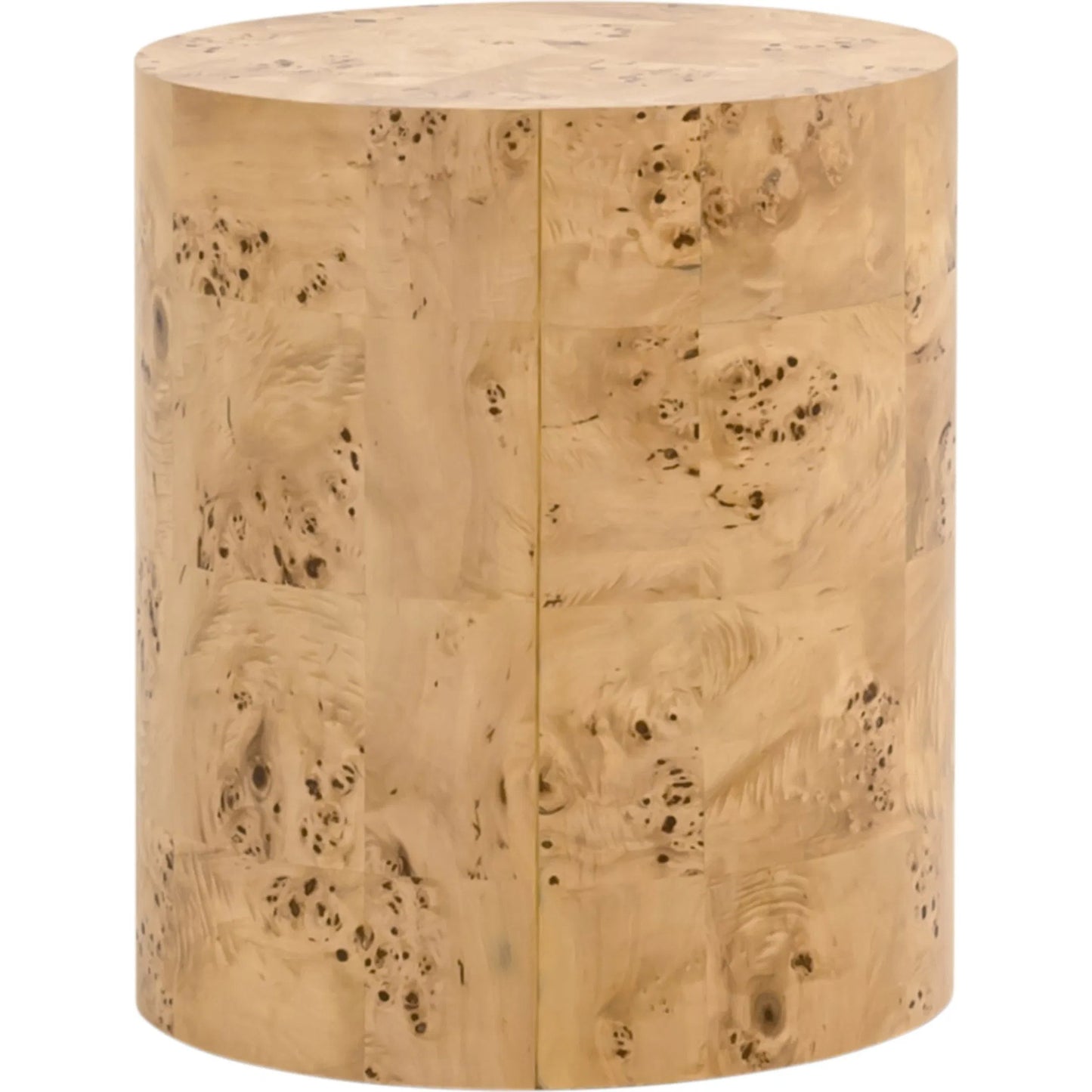 001 SI-2472599 | Primary Silo | Burl Accent Table by Essentials For Living in natural burl. Made from mdf, poplar burl veneer in a transitional style.