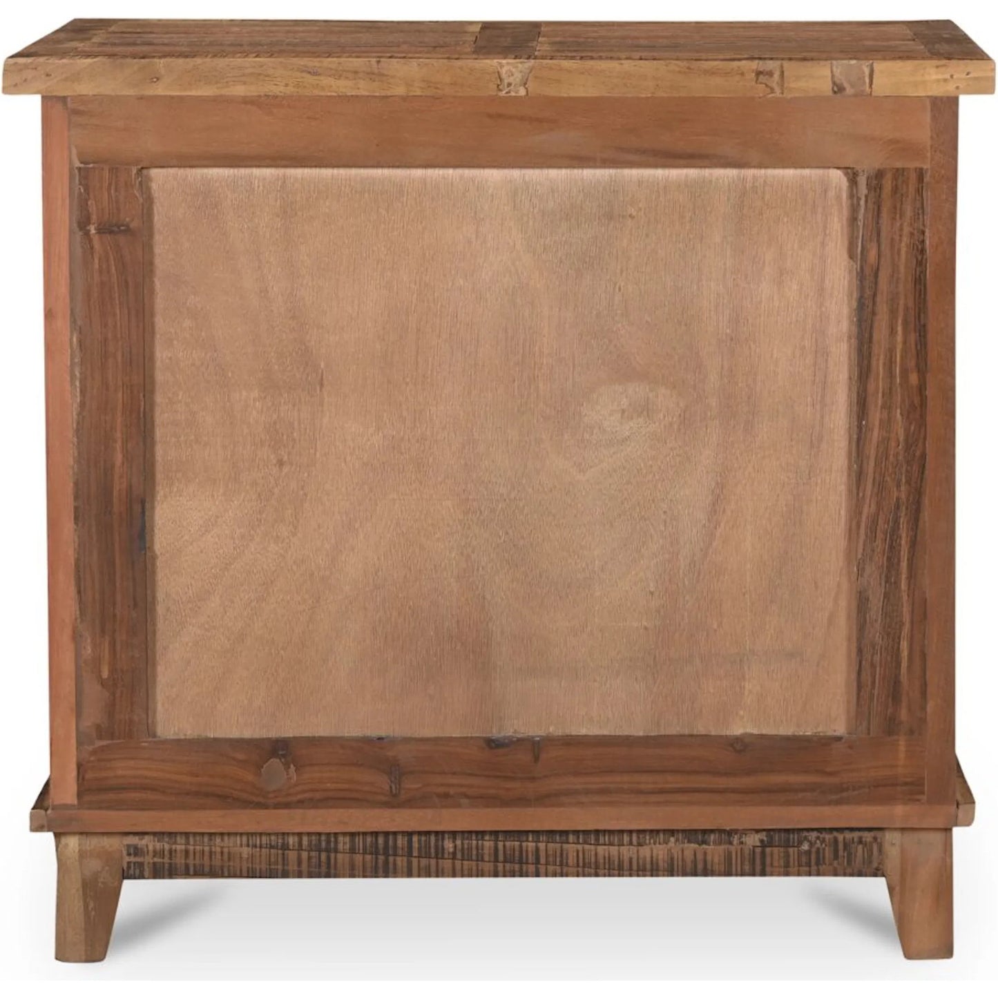 003 SI-2527872 | Additional Silo | Augusta Nightstand by Moe's Home Collection in brown. Made from reclaimed wood, railway sleeper in a unique style.