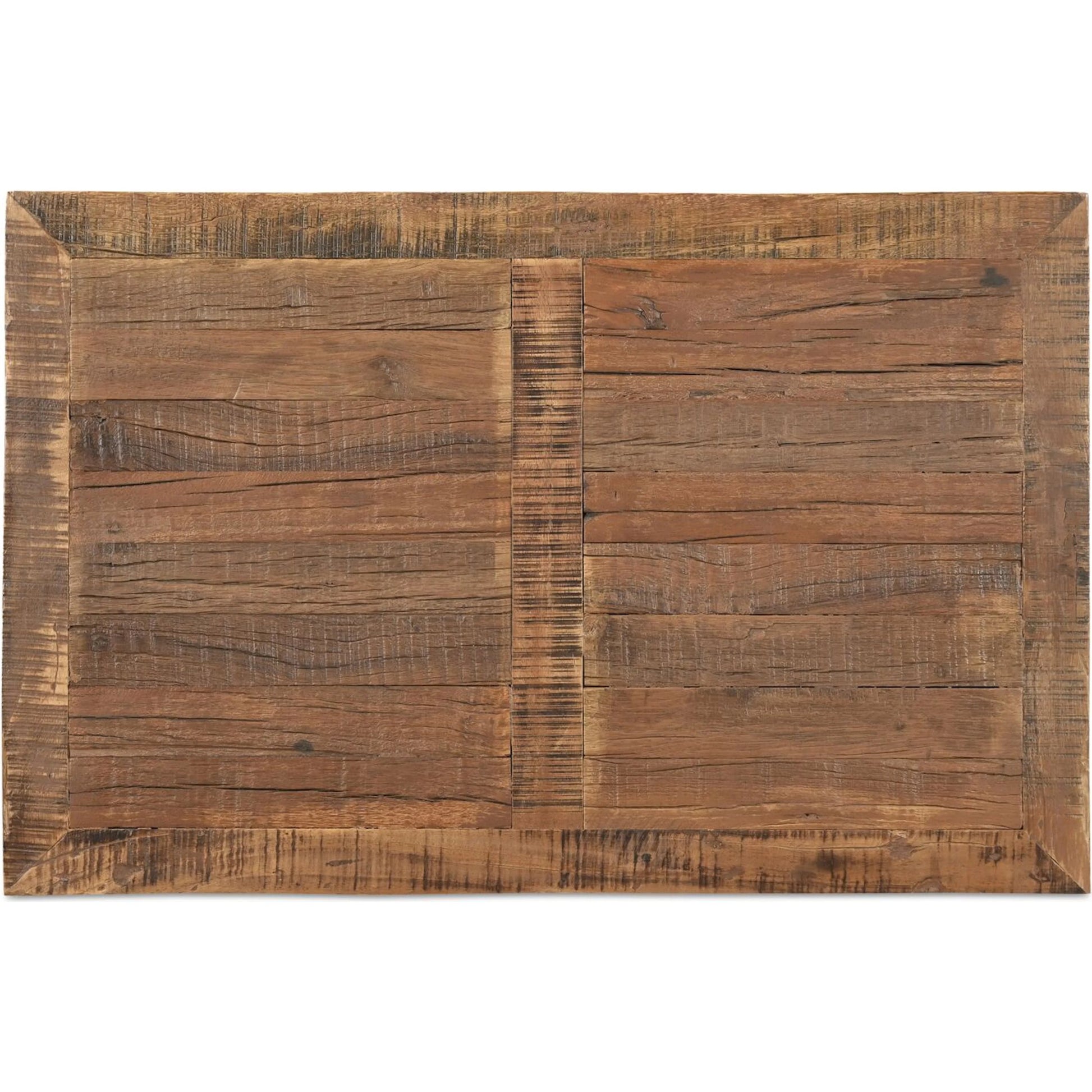 Augusta Nightstand by Moe's Home Collection in brown. Made from reclaimed wood, railway sleeper in a unique style.