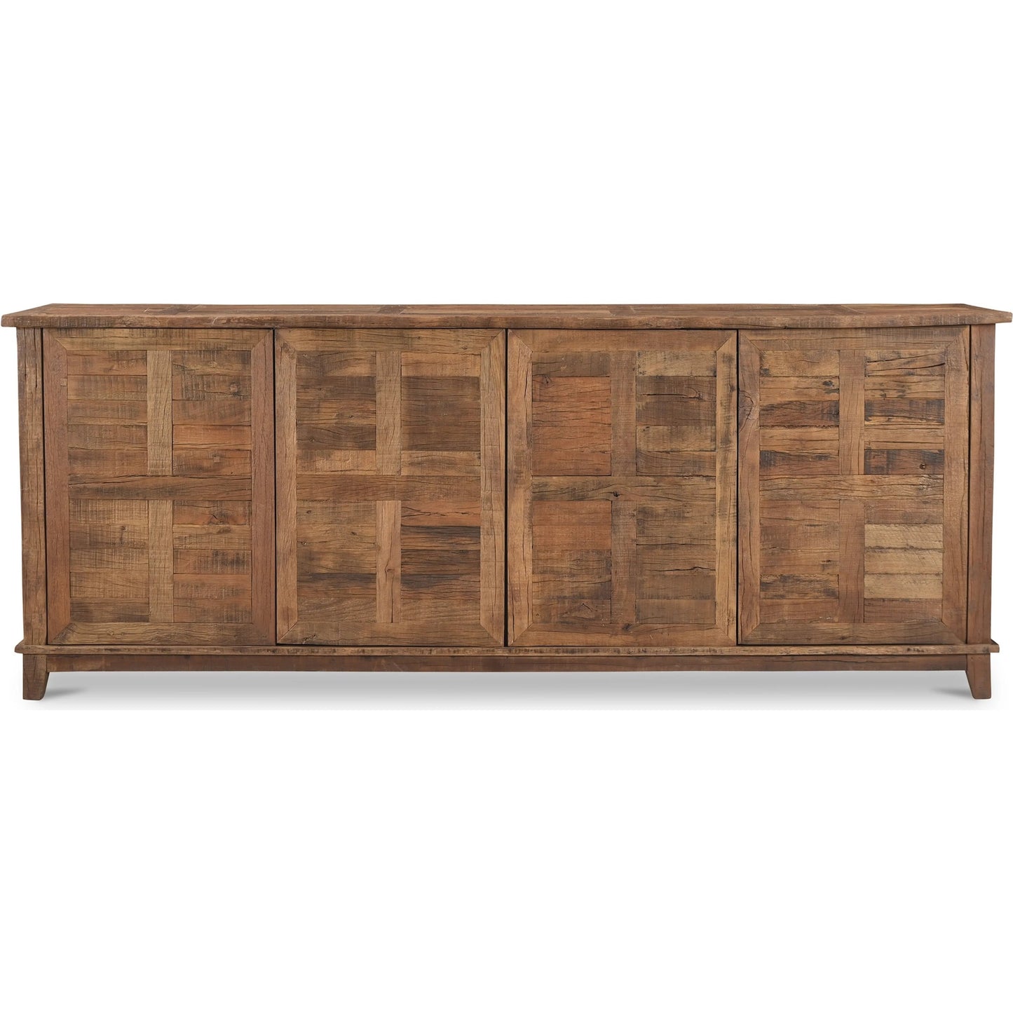 000 SI-2527873 | Additional Silo | Augusta Sideboard by Moe's Home Collection in brown. Made from reclaimed wood, railway sleeper in a unique style.