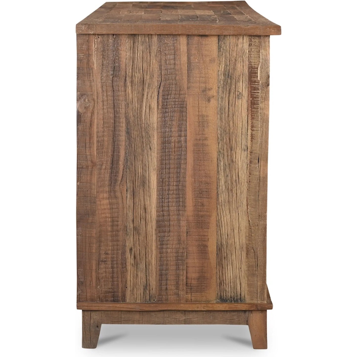 002 SI-2527873 | Additional Silo | Augusta Sideboard by Moe's Home Collection in brown. Made from reclaimed wood, railway sleeper in a unique style.