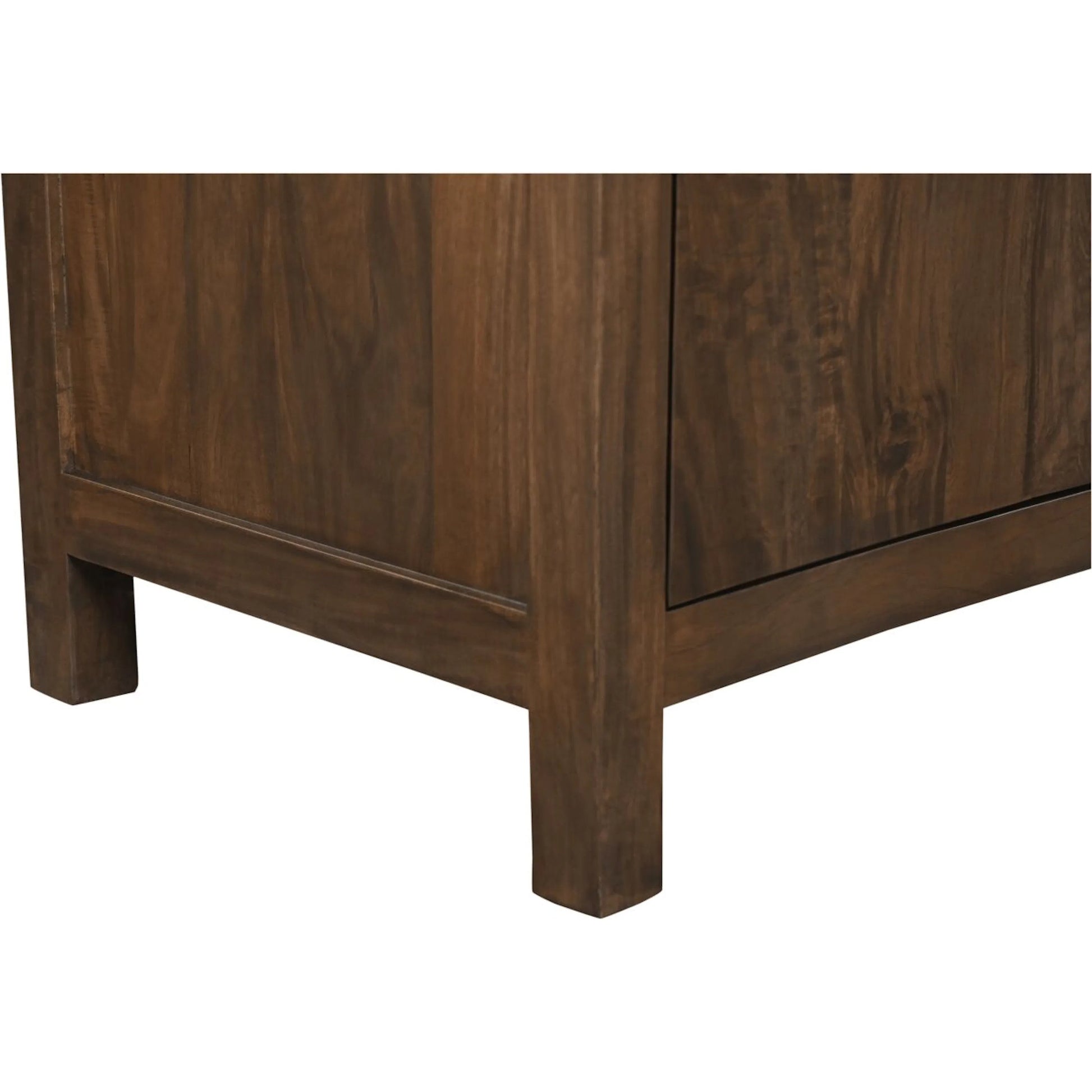 Windsor Sideboard by Moe's Home Collection in brown. Made from neem wood in a unique style.