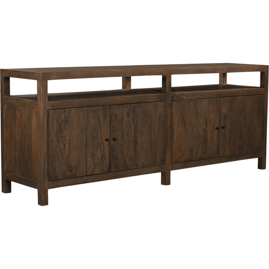 Windsor Sideboard by Moe's Home Collection in brown. Made from neem wood in a unique style.