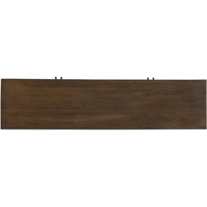 Windsor Sideboard by Moe's Home Collection in brown. Made from neem wood in a unique style.