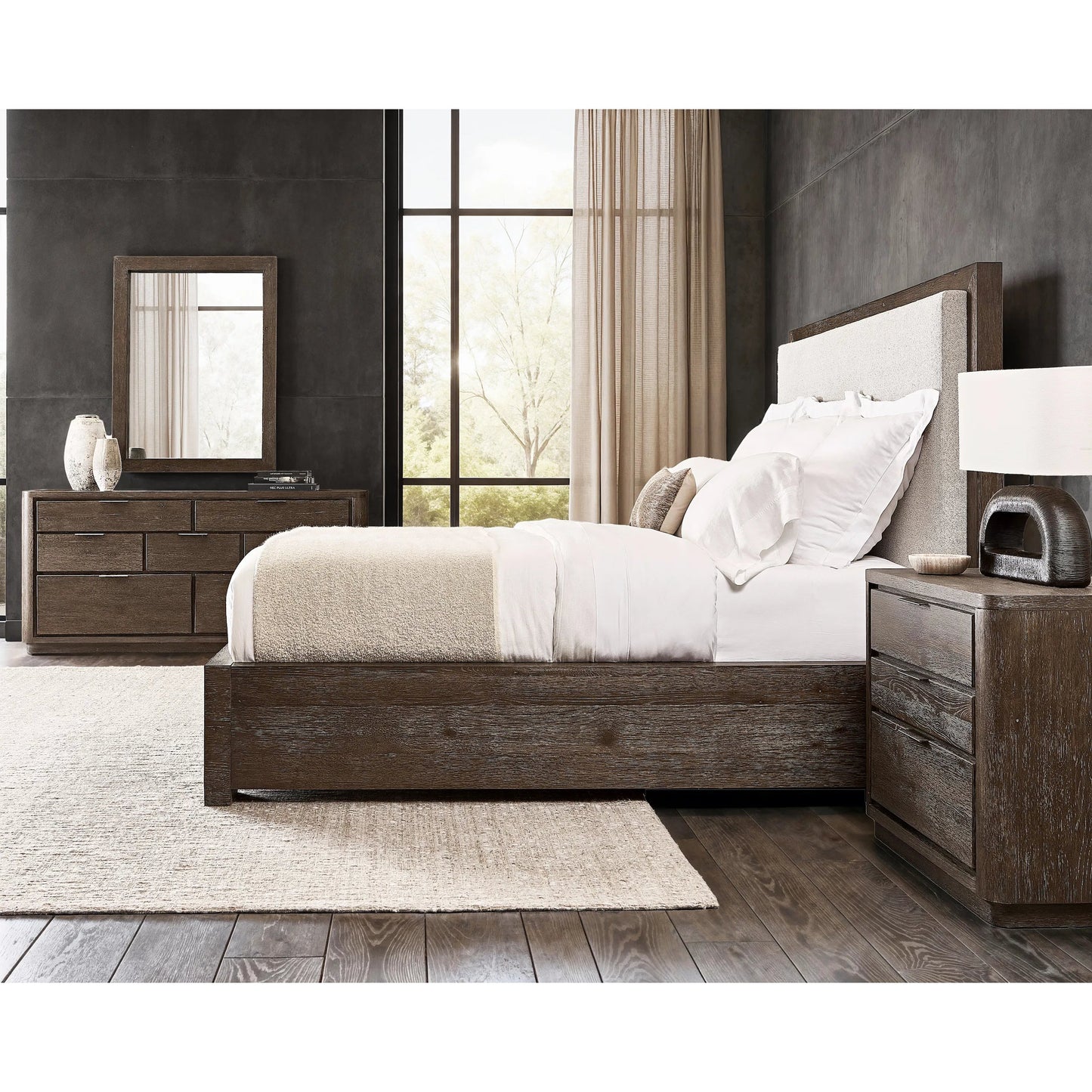 007 SI-2513519 | Lifestyle | Outline Dresser by Bernhardt in cassel. Made from wood in a transitional style.