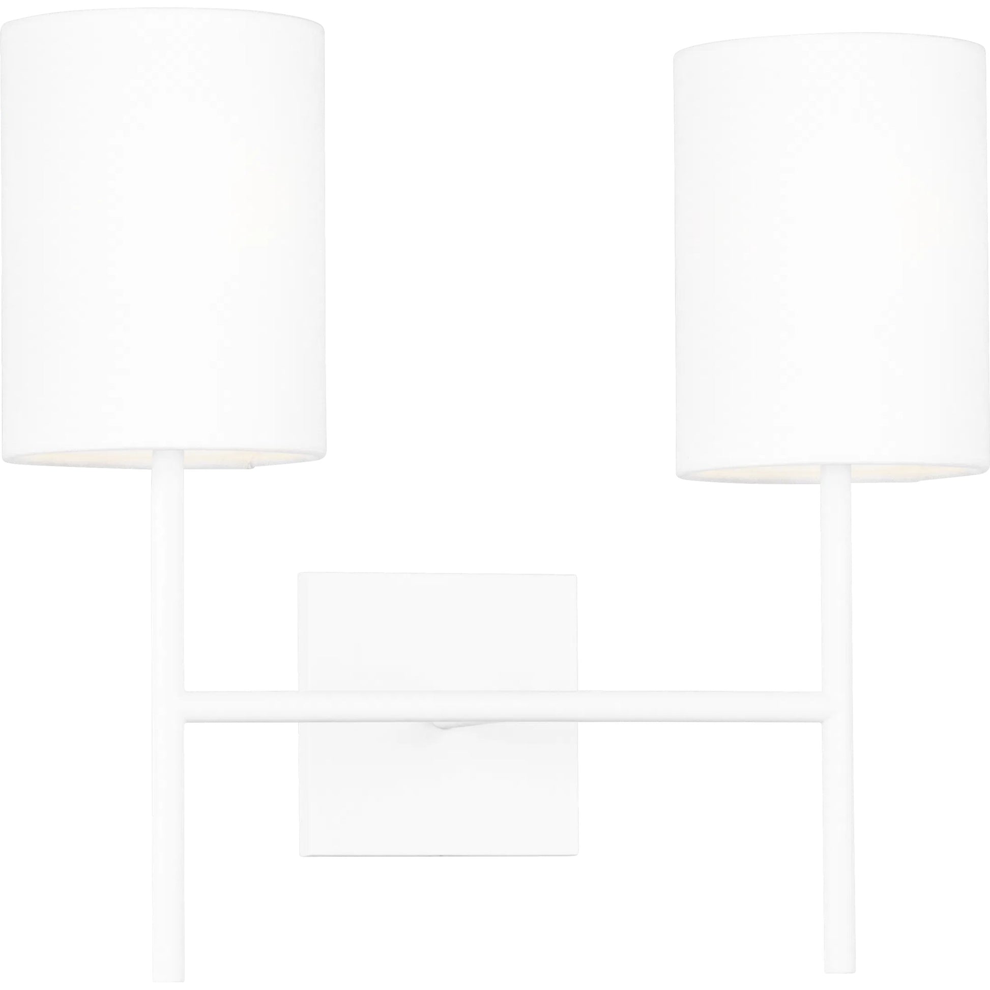 Key Double Sconce by Visual Comfort & Co.. Made from steel in a transitional style.