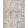 Cream, Medium Brown, Light Gray, Light Brown, Charcoal, Mustard / 2' x 2'11"