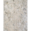 Light Gray, Cream, Medium Brown, Mustard, Light Brown, Charcoal / 2' x 2'11"