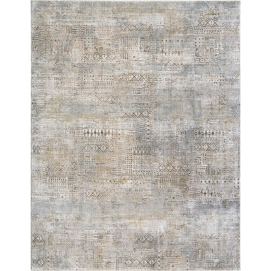 Brunswick Rug - 498771 by Livabliss in cream, light gray, charcoal, light brown, mustard,