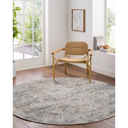 Brunswick Rug - 498882 by Livabliss in light gray, charcoal, cream, light brown, mustard, mediu