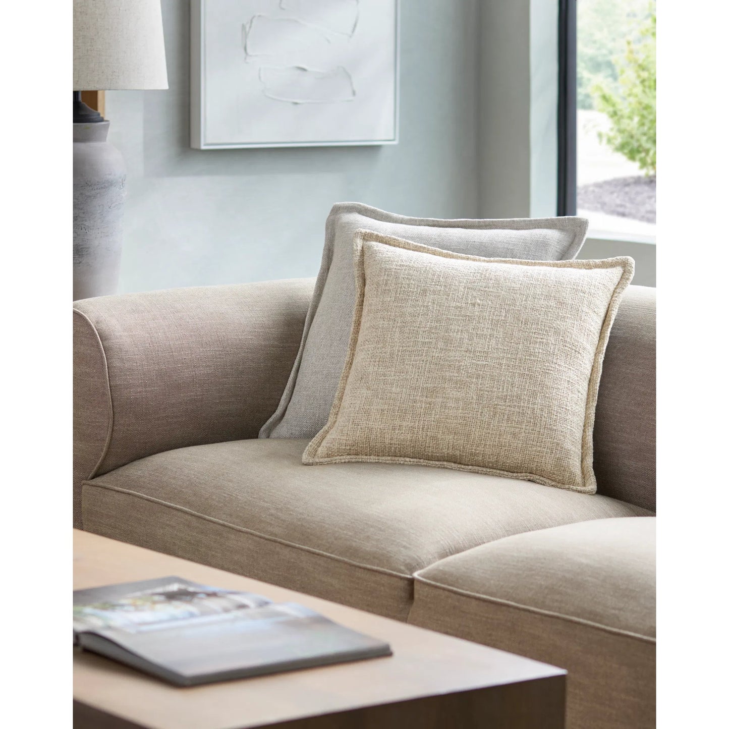 004 SI-1948574,SI-1948575,SI-2045827,SI-2045828 | Lifestyle | Bowen Pillow by Surya. Made from unique in a modern style.