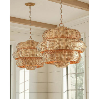 Antibes Chandelier by Currey and Company. Made from unique in a modern style.