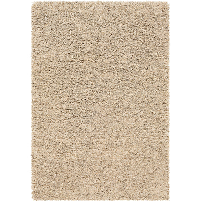 Bexley Rug - 23167 by Surya in brown, dark brown, cream. Made from 100% wool - felted in a unique style.