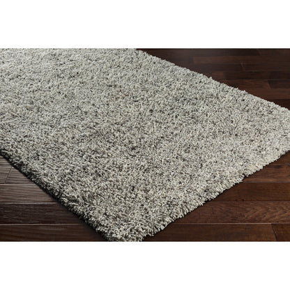 Bexley Rug - 23167 by Surya in brown, dark brown, cream. Made from 100% wool - felted in a unique style.