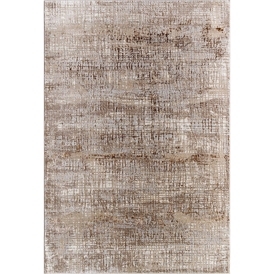 Beyond Rug - 494836 by Livabliss in light beige, light slate, cream. Made from face: 50% polypropylene, 50% polyester, warp: 100% cotton in a unique style.