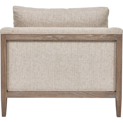 Tresco Lounge Chair by A.R.T. Furniture in tan, dove and smoked. Made from polyester in a transitional style.