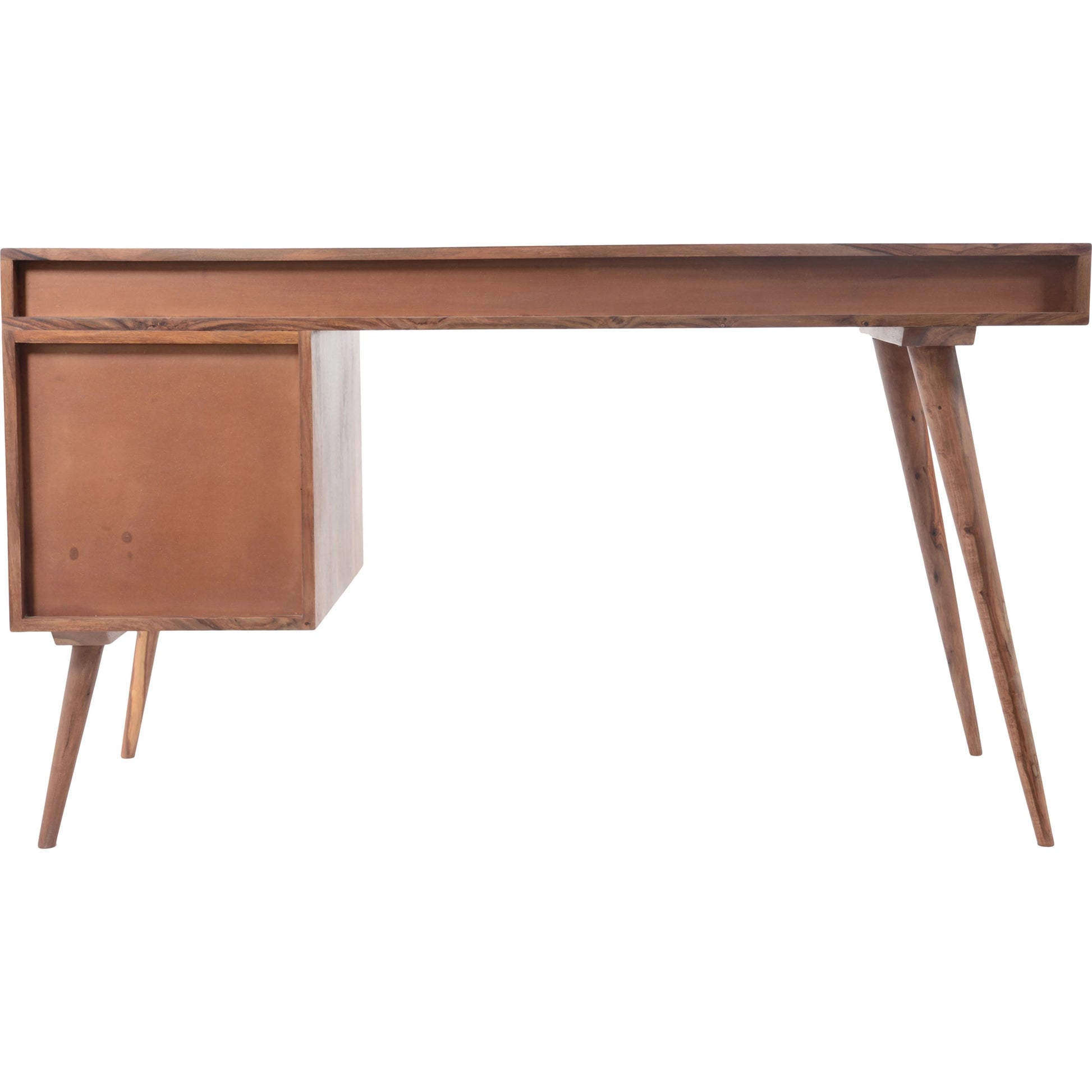 O2 Desk by Moe's Home Collection in natural. Made from solid sheesham in a modern style.