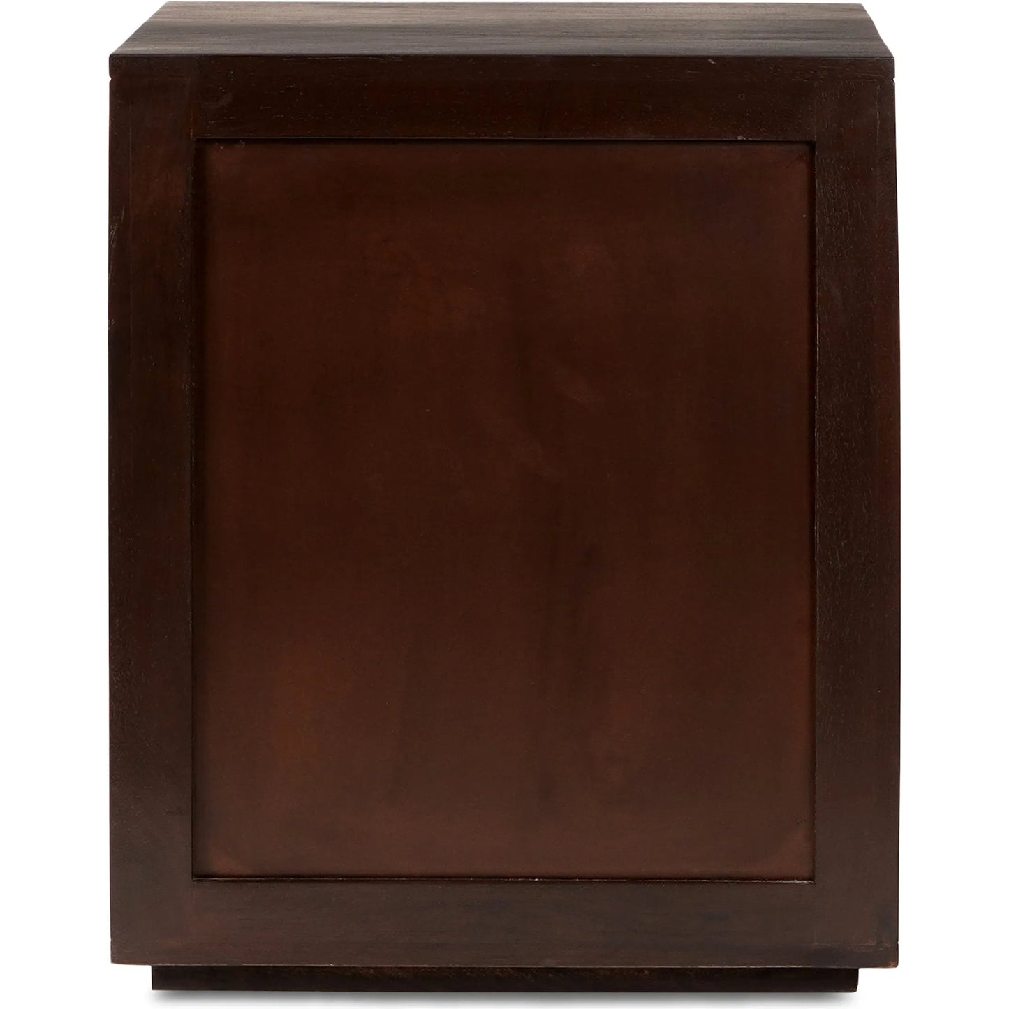 005 SI-2253676 | Additional Silo | Denman Nightstand by Moe's Home Collection in dark brown. Made from solid mango wood, mdf back, drawer bottom in a traditional style.