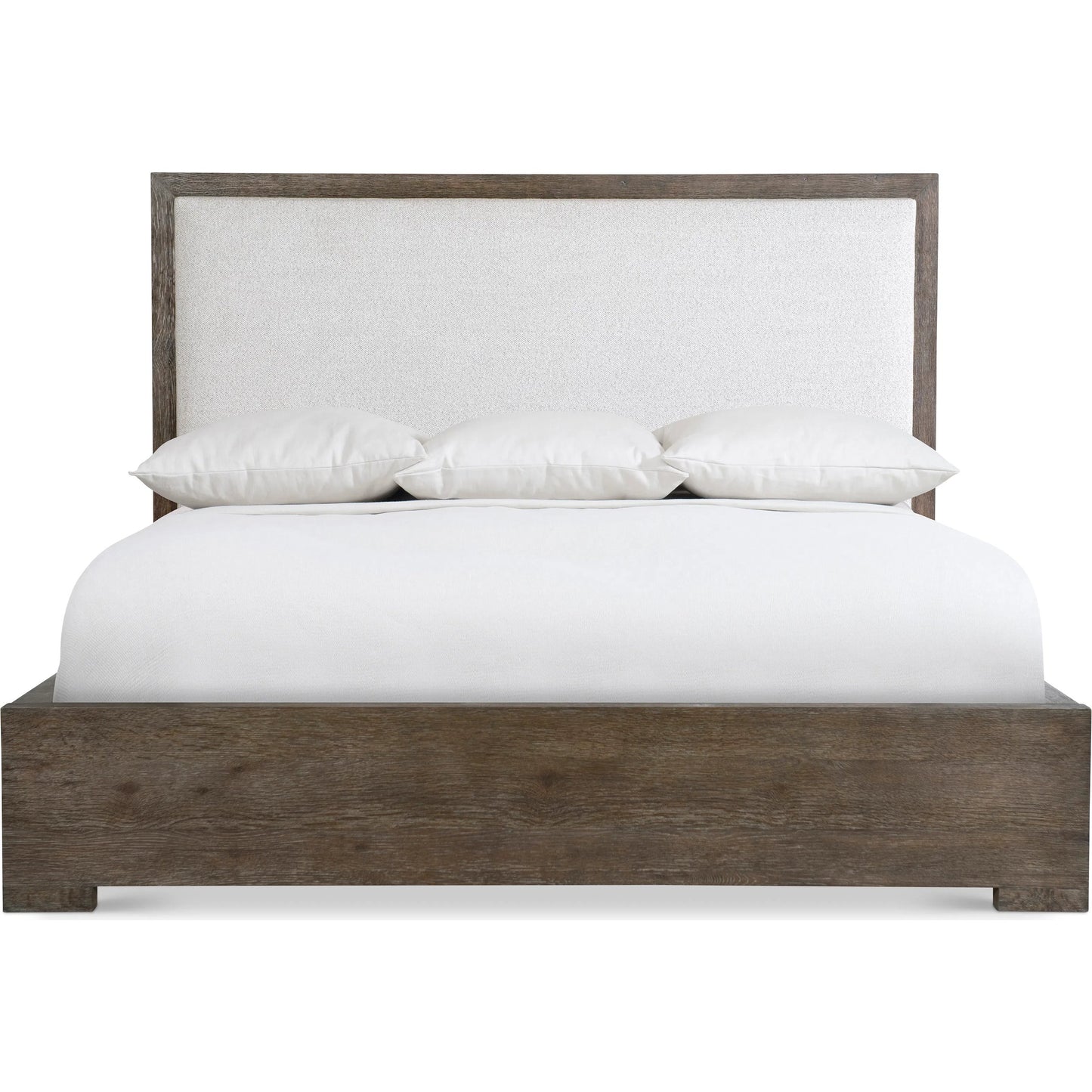 001 SI-2513542,SI-2513543,SI-2513544 | Additional Silo | Outline Panel Bed by Bernhardt in cassel. Made from wood, fabric in a transitional style.