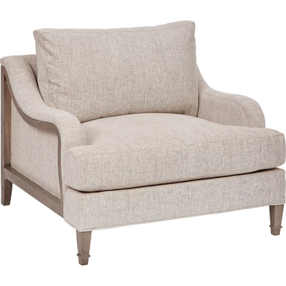 Tresco Lounge Chair by A.R.T. Furniture in tan, dove and smoked. Made from polyester in a transitional style.