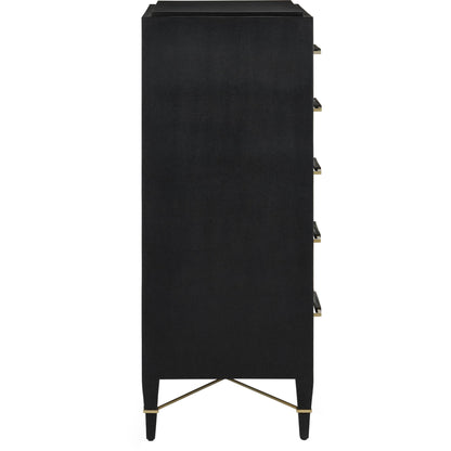Verona Five-Drawer Chest by Currey and Company. Made from unique in a traditional style.