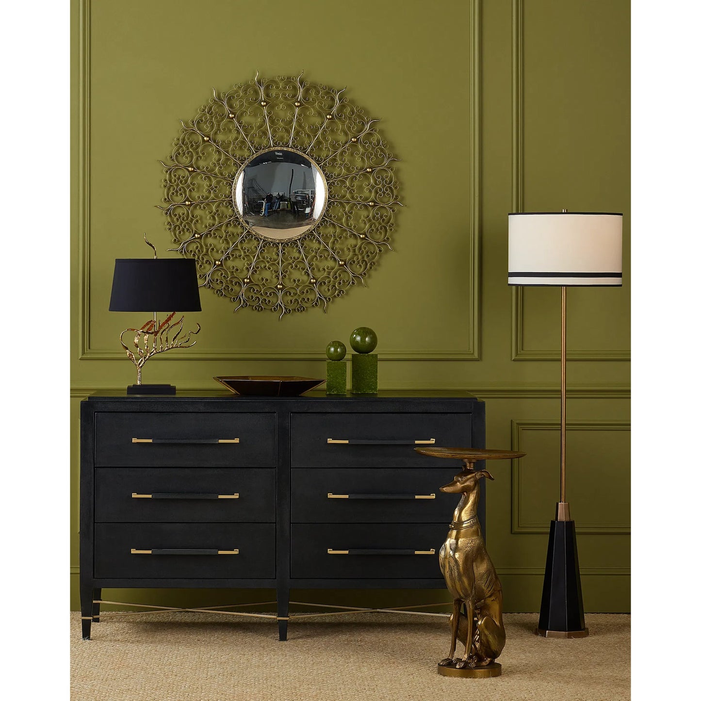 008 SI-2387117 | Lifestyle | Nova Object Set by Currey and Company. Made from composite in a eclectic & global style.