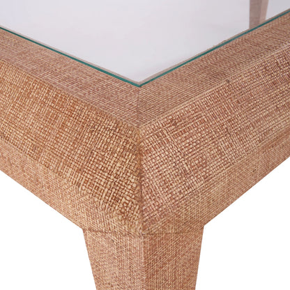 Freja Coffee Table by Chelsea House in brown and honey, clear. Made from unique in a unique style.