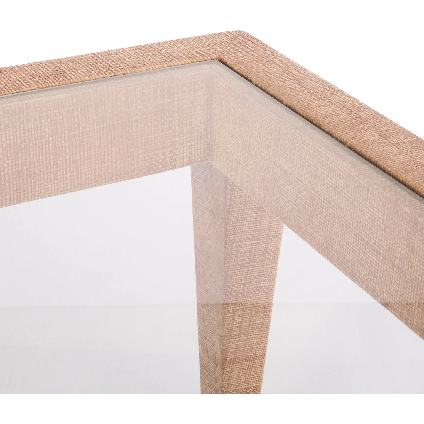 005 SI-2533840 | Closeup | Freja Coffee Table by Chelsea House in brown and honey, clear. Made from unique in a unique style.