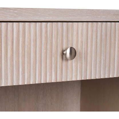 Wes Side Table by Chelsea House in gray and lime wash. Made from unique in a unique style.
