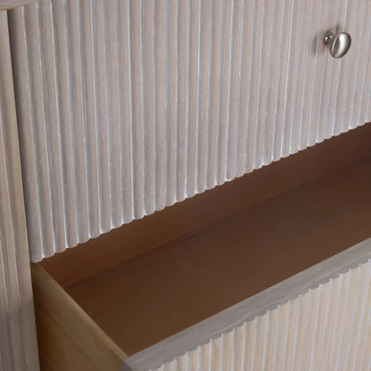 Daria Dresser by Chelsea House in gray and lime wash. Made from unique in a unique style.