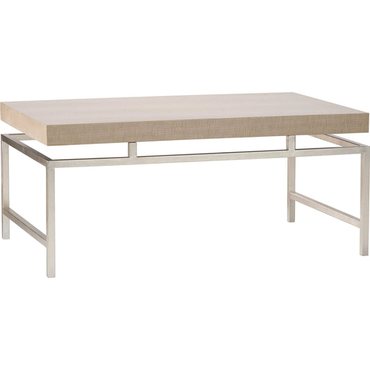 Broad Street Coffee Table by Chelsea House in gray, silver and gray, silver leaf. Made from unique in a unique style.