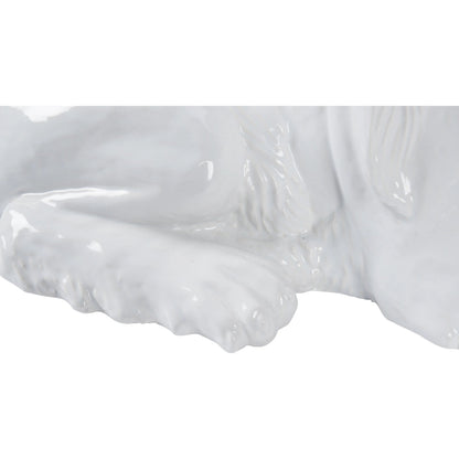 Meissen Lion by Chelsea House in white, cream and white glaze. Made from unique in a unique style.